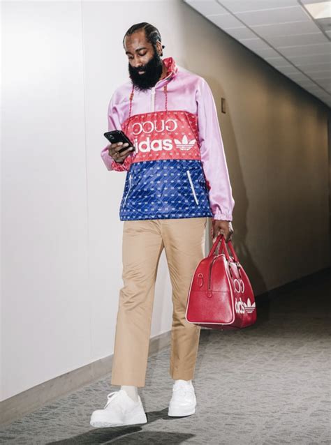 james harden gucci hoodie|James Harden Wore adidas x Gucci Collection Before Its Launch.